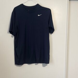 Nike Men's Dark Blue Short Sleeve Tee